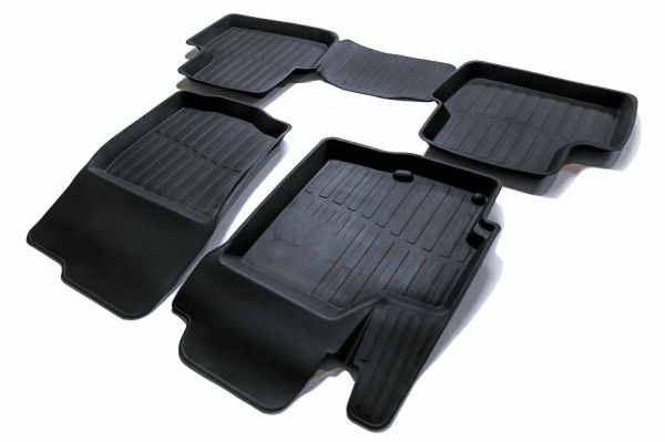 SRTK Коврики рез. в салон 3D PREMIUM для Mitsubishi Lancer X (2007-2014)