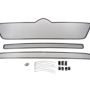 Рамка защиты радиатора Citroen Jumper (2015-) к-т 3ч 10яч "Element"