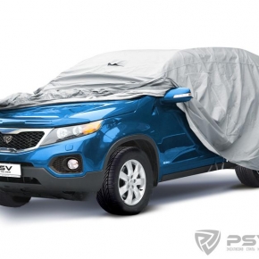 Тент автомобильный PSV модель 16 с молнией  "XXL"