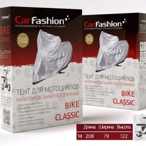 Тент «BIKE CLASSIC  M», Серебристый
