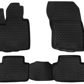 Коврики в салон MITSUBISHI ASX 06/2010->, 4 шт. (ПУ, повышенная износостойкость)