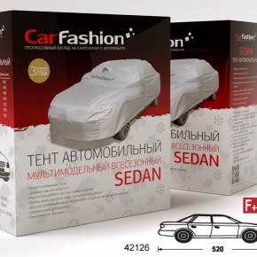 Тент «SEDAN CLASSIC F PLUS», SEDAN Серебристый