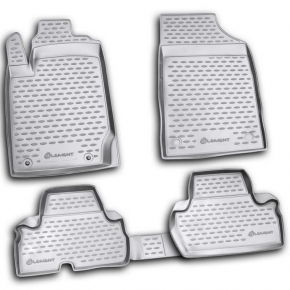 Коврики в салон MITSUBISHI L-200 2D 2010-2015, 4 шт. (полиуретан)