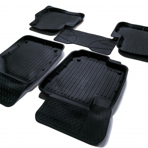 SRTK Коврики рез. в салон 3D PREMIUM для Volkswagen Golf V-VI (2003-2012)