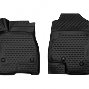 Коврики 3D в салон подходят для HAVAL H6, 09/2014->, FWD, 2 шт., передние, (полиуретан)