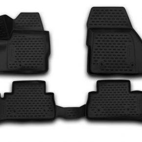 Коврики в салон LAND ROVER FREELANDER II (2013-) 4 шт "Element" 3D полиуретан