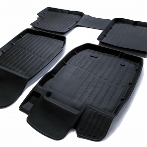 SRTK Коврики рез. в салон 3D PREMIUM для Renault Sandero (2009-2014)