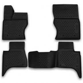 Коврики 3D в салон LAND ROVER Range Rover Sport, 2013->, 4 шт. (полиуретан)