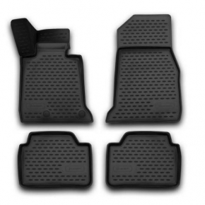Коврики 3D в салон BMW 1-er (f20), 2011->, 4 шт. (полиуретан)