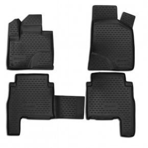 Коврики 3D в салон HYUNDAI Santa Fe 05/2010-2012, 4 шт. (полиуретан)