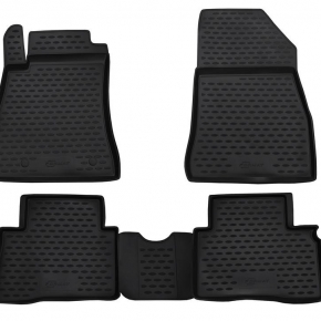 Коврики в салон NISSAN Juke, 2010-2014, 2014-> клипса R/N 4 шт.  (полиуретан)