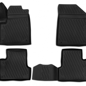 Коврики 3D в салон JEEP Cherokee, 2014 ->, 4 шт. (полиуретан)