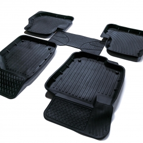SRTK Коврики рез. в салон 3D PREMIUM для Skoda Octavia-A5 (2008-2013)