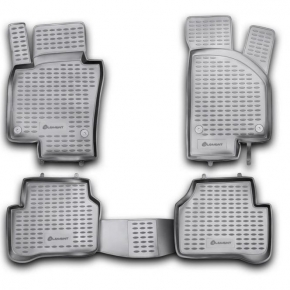 Коврики в салон VW Passat B7, 2011-2015, 4 шт. (полиуретан)