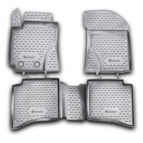 Коврики в салон GEELY MK Cross, 2011-2012 4 шт. (полиуретан)
