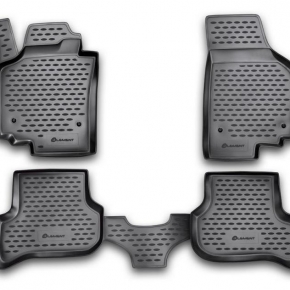 Коврики в салон SEAT Altea Freetrack 2007-2009, 4 шт. (полиуретан)