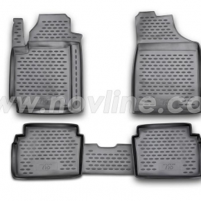 Коврики в салон HYUNDAI i 10, 2007-2014, 4 шт. (полиуретан)