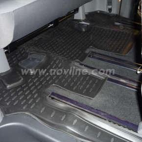 Коврики в салон HYUNDAI H1 (2007-) 3-й ряд "Element" полиуретан