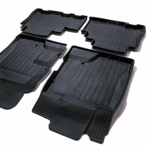 SRTK Коврики рез. в салон 3D PREMIUM для Chevrolet Captiva (2006-2016)