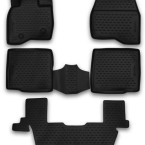 Коврики 3D в салон FORD Explorer, 2015->, 5 шт. (полиуретан)
