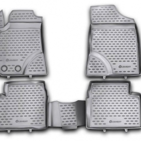 Коврики в салон GEELY Emgrand EC7/EC7 RV, 2011->, 4 шт. (полиуретан)