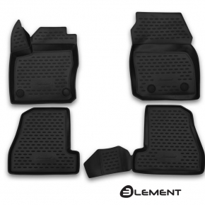 Коврики Ford Focus III 2011-2015 г. - борт. чер Element