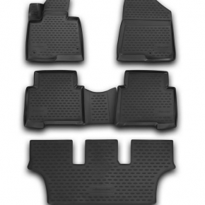 Коврики в салон HYUNDAI GRAND SANTA FE (2013-) 5 шт "Element" 3D полиуретан