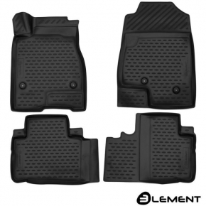 Коврики 3D в салон HAVAL H6, 09/2014->, FWD, 4 шт. (полиуретан)