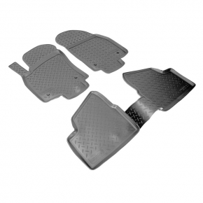 Коврики в салон полиуретан NORPLAST OPEL ASTRA H 04- черный комплект NPL-Po-63-08