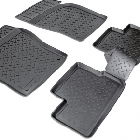 Коврики в салон полиуретан NORPLAST DAEWOO NEXIA 95- черный комплект NPL-Po-15-31