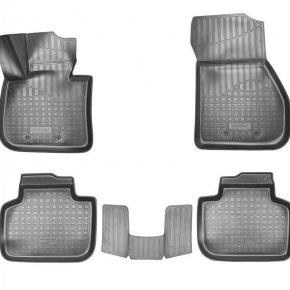Коврики в салон 3D резина NORPLAST BMW X1, F48, 2015- черный комплект NPA11-C07-510