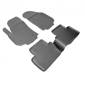 Коврики в салон полиуретан NORPLAST OPEL Zafira, 2005-2012 черный 4 шт. NPL-Po-63-91