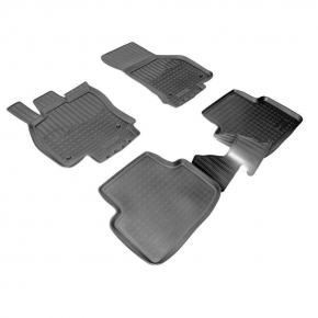Коврики в салон полиуретан NORPLAST SKODA Octavia III, A7, 2013 черный комплект NPA11-C81-400
