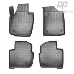 Коврики в салон полиуретан NORPLAST SKODA Rapid, NH, 2013 черный комплект NPA10-C81-650