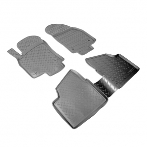 Коврики в салон полиуретан NORPLAST OPEL ASTRA H SD 04- черный комплект NPL-Po-63-09