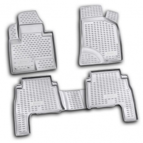 Коврики в салон HYUNDAI Santa Fe 05/2010-2012, 4 шт. (полиуретан)