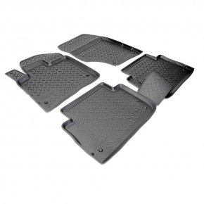 Коврики в салон полиуретан NORPLAST AUDI Q7 05- черный комплект NPL-Po-05-77