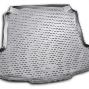 Коврик багажника VW Polo V 2009-2020 г. - Sd, борт. чер Element