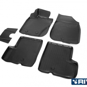 Коврики салона из полиуретана RIVAL, для Renault Duster 2WD 2011-2015