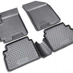 Коврики Chevrolet Aveo I 2003-2011 г. - борт. чер Element