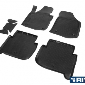 Коврики салона из полиуретана RIVAL, для Volkswagen Touran II 2010-2015