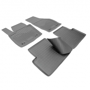 Коврики в салон полиуретан NORPLAST AUDI Q3, 8U, 2011 черный комплект NPA11-C05-600