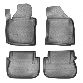 Коврики салона Volkswagen Caddy 3 (2004-2015)\ Volkswagen Caddy 4 (2015) (2 задн.сдвижные двери)