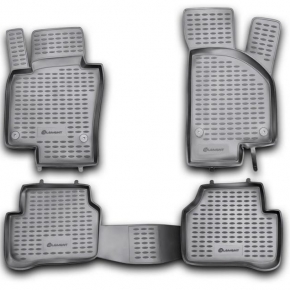 Коврики в салон VW Passat B6 09/2005->, 4 шт. (полиуретан)