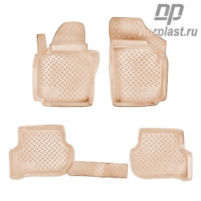 Коврики салона Land Rover Range Rover Sport (2005-2013) бежевый