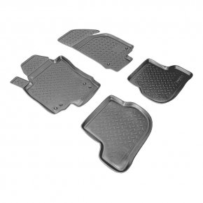Коврики в салон полиуретан NORPLAST VW Golf V 2003- 2009 черный комплект NPL-Po-95-15