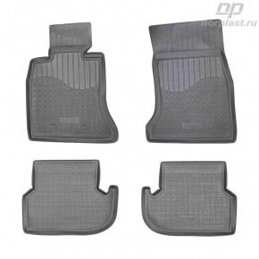 Коврики в салон полиуретан NORPLAST BMW 5, F10, 2013- черный комплект NPA00-C07-150