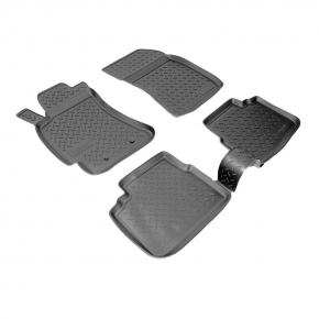 Коврики в салон полиуретан NORPLAST SUBARU FORESTER 08- черный комплект NPL-Po-84-08