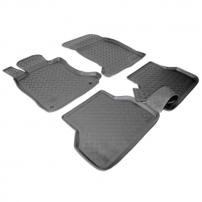 Коврики в салон полиуретан NORPLAST BMW 5 серия, E60, 2003-2010 черный комплект NPL-Po-07-03