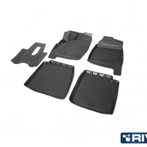 Коврики салона из полиуретана RIVAL, для Lada 4х4 2131 5-дв. 1995-2019